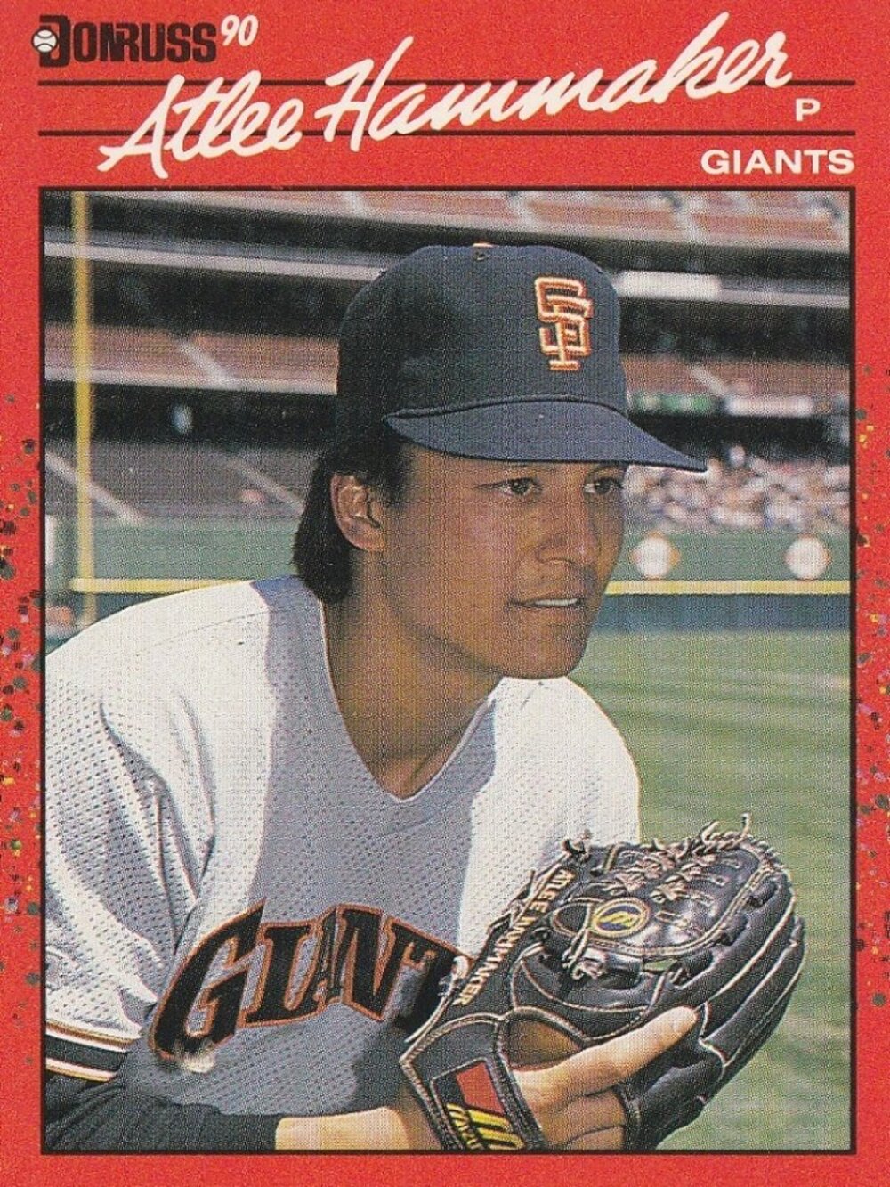 Atlee Hammaker - Donruss 90 Baseball Card